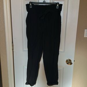 Old Navy elastic waste with button & bow dressy pant